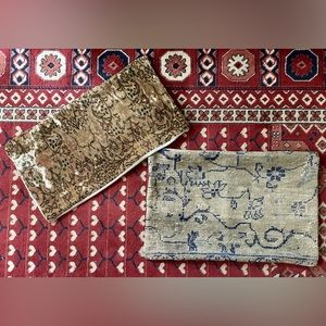 SOLD Vintage Kilim Pillow Cover Pair